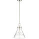Barlon 1 Light 14 inch Polished Nickel Indoor Pendant Ceiling Light